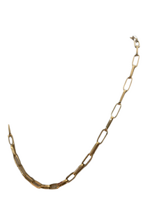 Gold Nacklace - Paperclip Link Chain