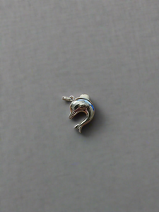 White Gold Dolphin - Pendant